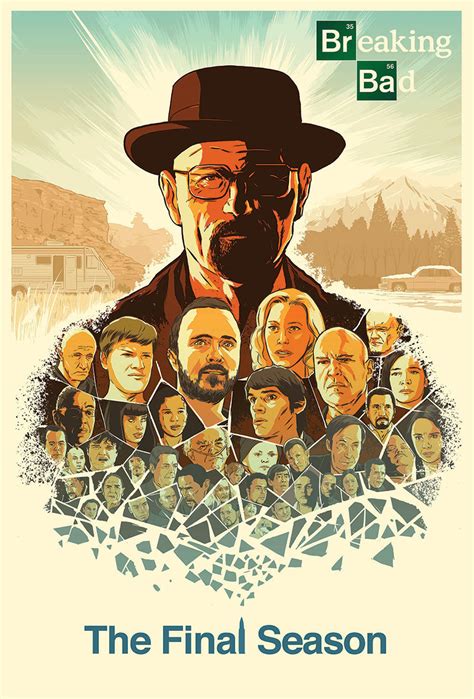 Breaking Bad Poster Design Behance