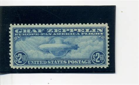 Scott C Graf Zeppelin Air Mail Mint Stamp W Pse Cert Stock C