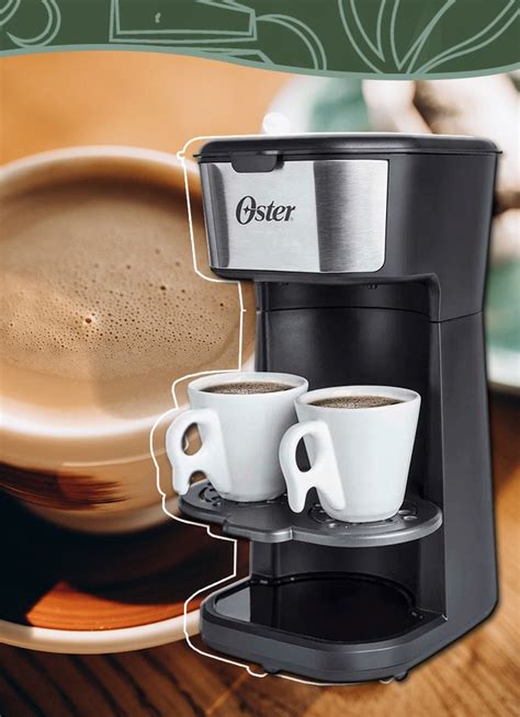 Cafeteira Oster 2Day e Copo Térmico Inox Só na taQi