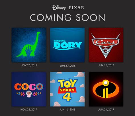 Upcoming Disney Pixar Movies 2024 - Janey Lisbeth