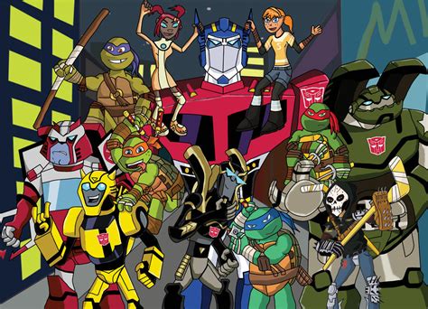 Teenage Mutant Ninja Turtles/Transformers by Zaidan on DeviantArt