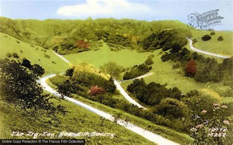 Photo Of Box Hill The Zig Zags 1924 Francis Frith