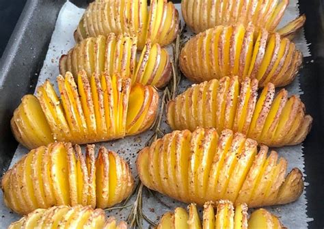 Recette Des Pommes De Terre R Ties La Su Doise Hasselback Potatoes