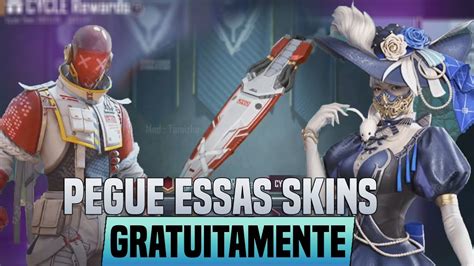 PEGUE AS NOVAS SKINS GRATUITAS INCRÍVEIS QUE VÃO CHEGAR NO SISTEMA DE