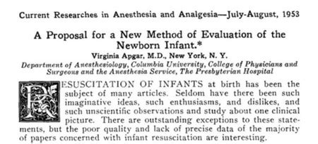 Virginia Apgar The Anesthesiologist Who Has Saved The Lives Of