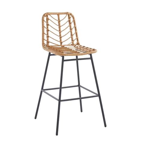 Modern Outdoor Hotel Living Room Furniture Garden Bar Stool Long Leg