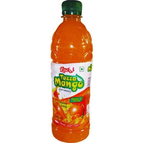 Ruchi Tazza Pulpy Mango Drink Packaging Type Plastic Bottle