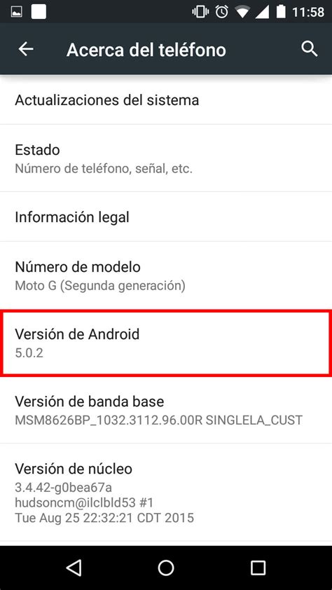 Como Saber Version Android C Mo Saber La Versi N De Android En Todos