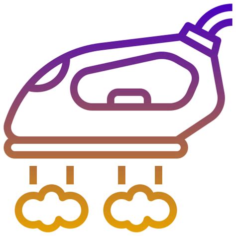 Icono De Hierro Generic Gradient Outline