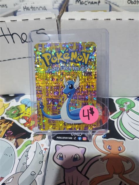 Mavin Dragonair Pokemon Vending Prism Sticker Lp