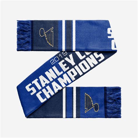 St Louis Blues 2019 Stanley Cup Champions Scarf FOCO