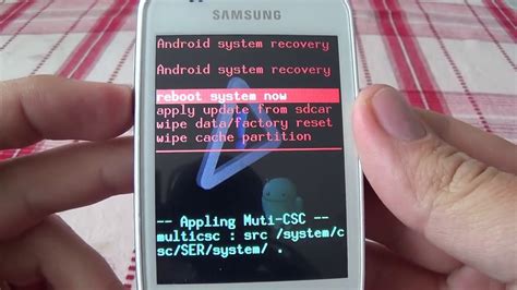 Samsung S I Galaxy Next Turbo Hard Reset Dailymotion Video