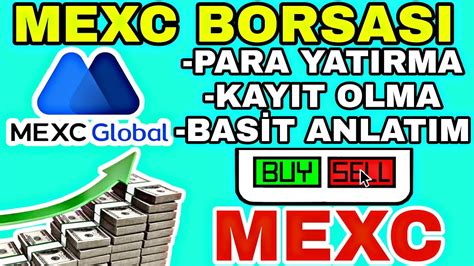 Mexc Borsas Nas L Kullan L R Mexc Para Yat Rma Para Ekme Mexc