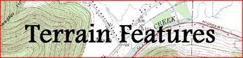 Sword Of Survival: Identifying Terrain Features On A Map