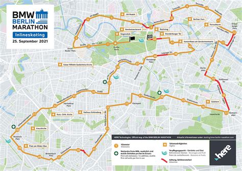 Bmw Berlin Marathon Inlineskating Course