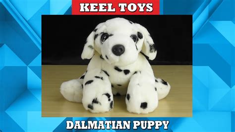 Keel Toys Signature Cuddle Puppies Dalmatian Puppy Plush Toy 37cm