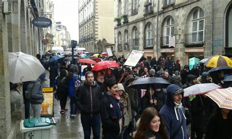 Journée de mobilisation les perturbations en Bretagne HIT WEST