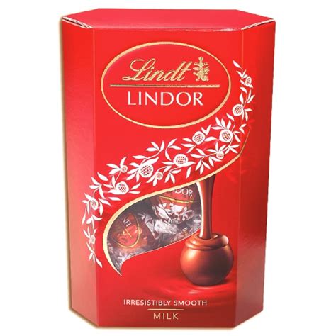 Конфеты шоколадные "Lindt Lindor" (Линдт Линдор) молочный шоколад 200г ...