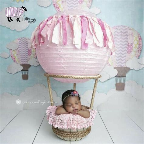 Hot Air Balloon Baby Photography
