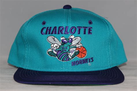 Vintage Deadstock Charlotte Hornets NBA Snapback Hat