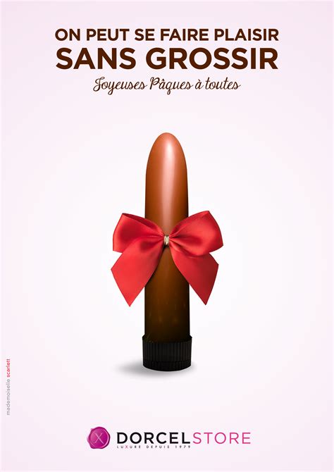 Publicit Les Sextoys En Chocolats Cuisin S Par Dorcel Hurluberlu Fr