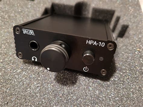 Sold TCA HPA 10 Headphone Amplifier Headphone Reviews And Discussion