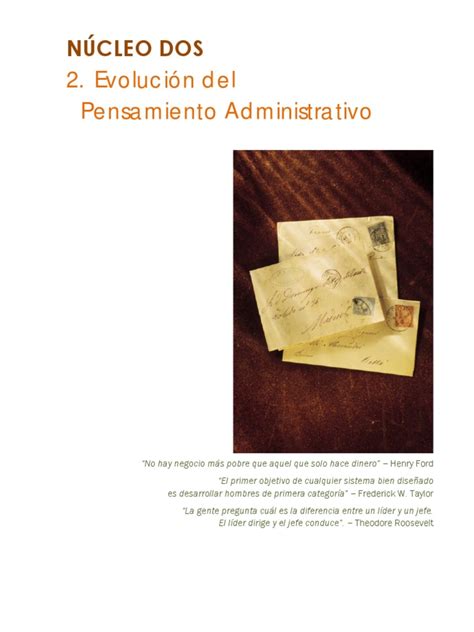 PDF 02 Evolucion Del Pensamiento Administrativo DOKUMEN TIPS