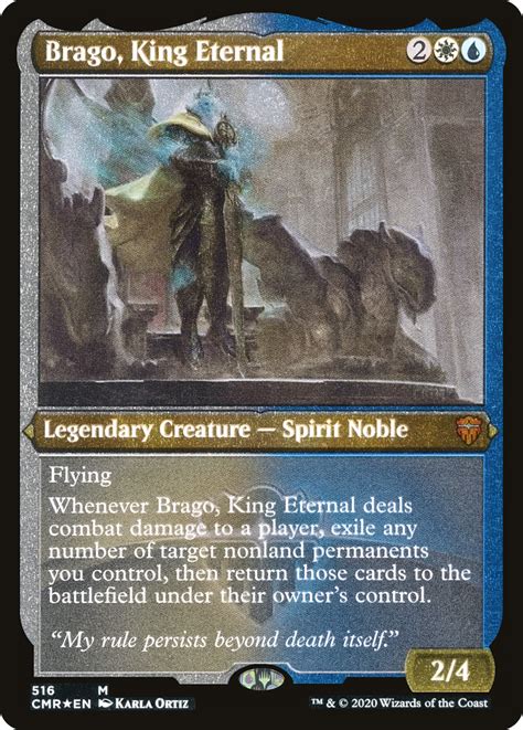 Brago King Eternal · Commander Legends Cmr 516 · Scryfall Magic The