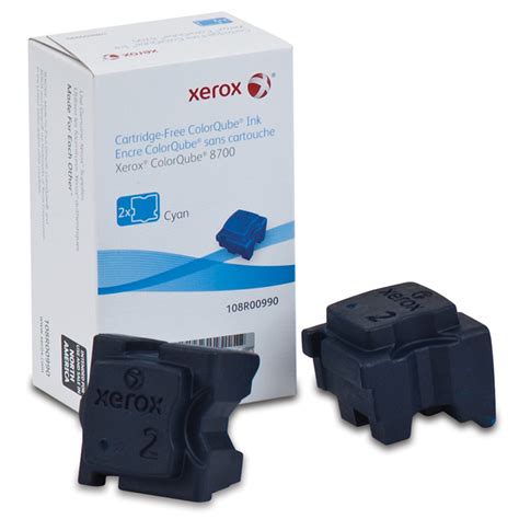 Made By Xerox R Cyan Solid Ink Cartridge For Colorqube