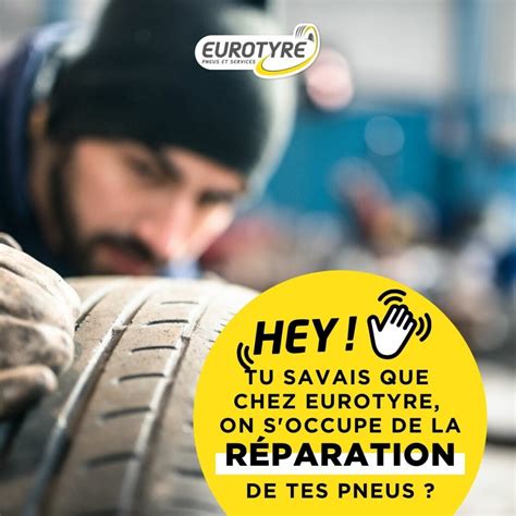 Le Saviez Vous Eurotyre Propose La R Paration De Pneus Eurotyre