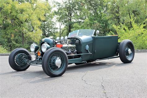 Cadillac V8 Powered 1929 Ford Hot Rod 4 Speed For Sale On Bat Auctions Closed On December 18