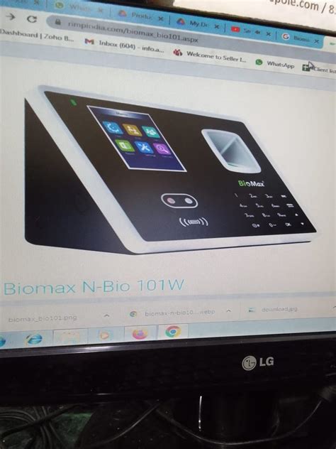 Biomax N Bio101W Palm Face And Palm Attendance System At Rs 10190 In Mumbai