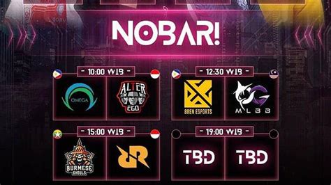 Jadwal M2 Mobile Legends World Championship Hari Ini 23 Januari Dua