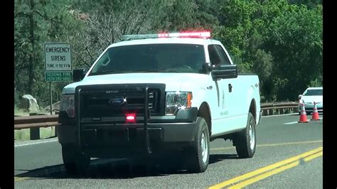 Arizona State Park Ranger Ford F 150 At An Assignment At Slide Rock