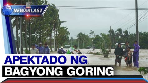 Halos K Indibidwal Apektado Ng Habagat At Bagyong Goring Ndrrmc