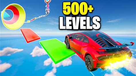 EPIC OBBY CAR PARKOUR 500 LEVELS 4451 9936 4699 By Bigfishstudios