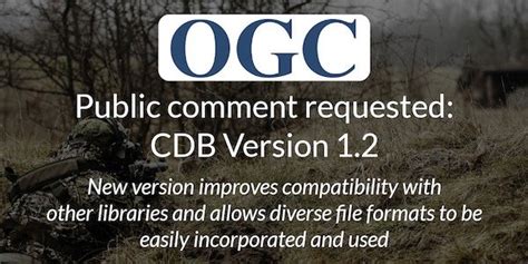 OGC Seeks Public Comment On Version 1 2 Of CDB Standard Geospatial World