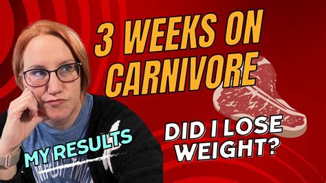 My 3 Week Update On The Carnivore Diet Before And After Youtube