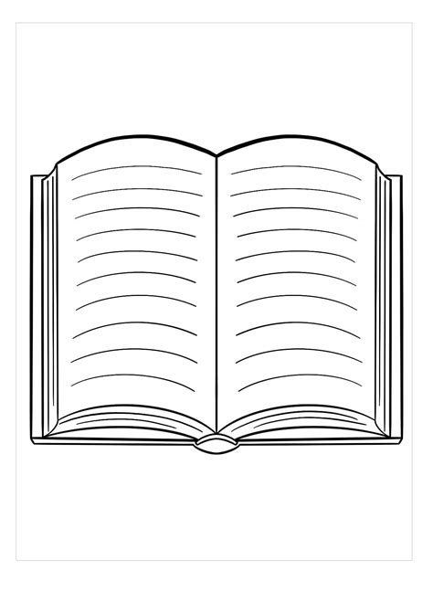 Libro Aperto Di Base Da Colorare Scarica Stampa O Colora Subito Online