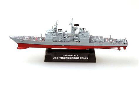 Uss Ticonderoga Ddg Cg 47 Guided Missile Cruiser 11250 Built Ship Easy