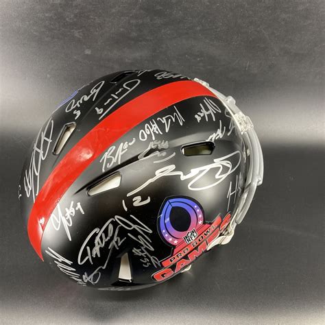 NFL - Multi Signed Authentic 2023 Pro Bowl Helmet Signed by Kirk ...