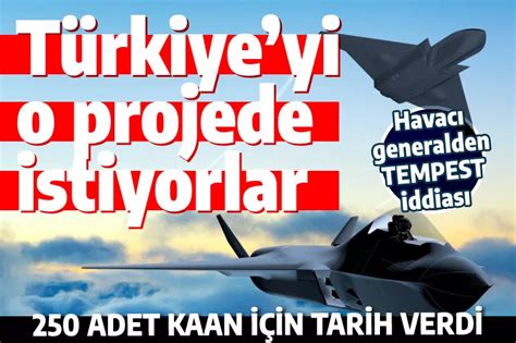 Emekli Korgeneral Altıncı nesil savaş uçağına Türkiye yi dahil