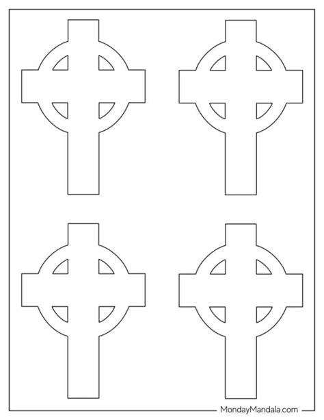 48 Cross Templates Free Pdf Printables