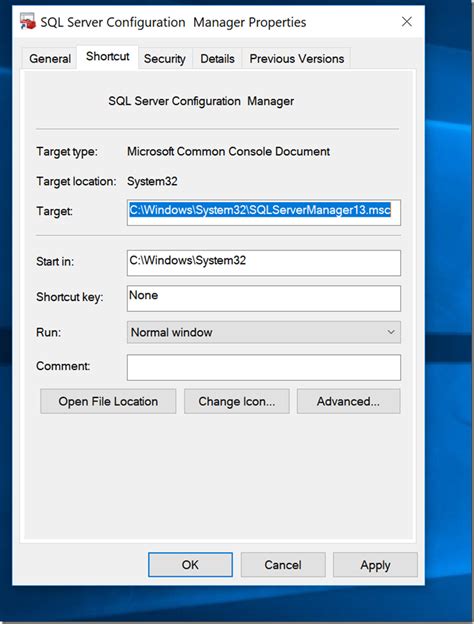 Sql Server Configuration