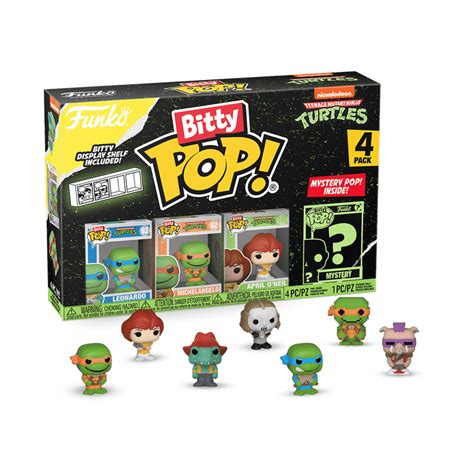 Bitty Pop Blindboxy Želvy Ninja Leonardo 4pk Bitty Pop Blindbox Cz