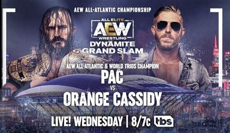 Pac Defenderá El Campeonato Atlántico Ante Orange Cassidy En Aew Grand