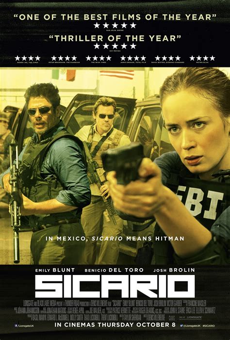 Sicario screenwriter explains why Emily Blunt won't be in the sequel
