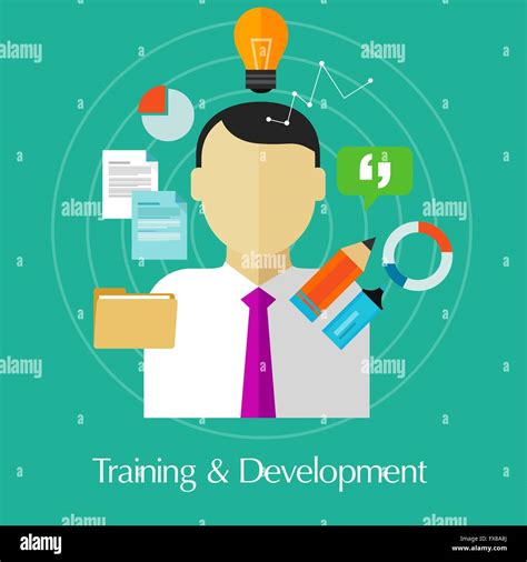 Training And Development Business Education Train Skill Improvement