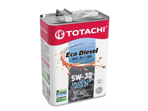 Buy Totachi 5w30 Eco Diesel Ck4 SN Semi Synthetic Engine Oil 4L in ...