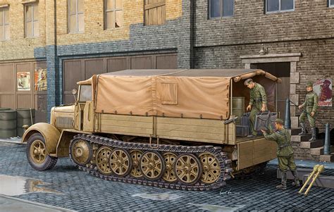 Sd Kfz Mittlere Zugkraft Milit R Trumpeter Marken